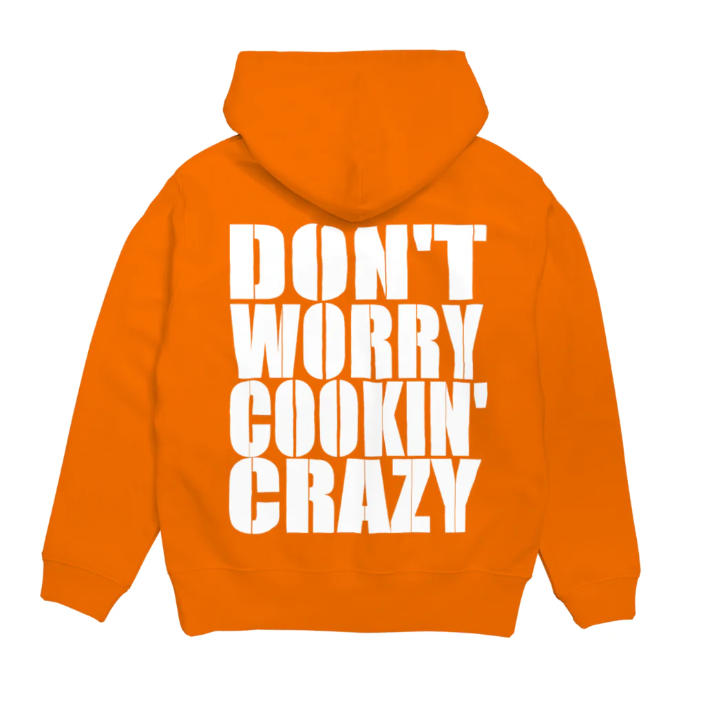 ASCENCTION by yazyのDON'T WORRY COOKIN' CRAZY(22/12) パーカーの裏面