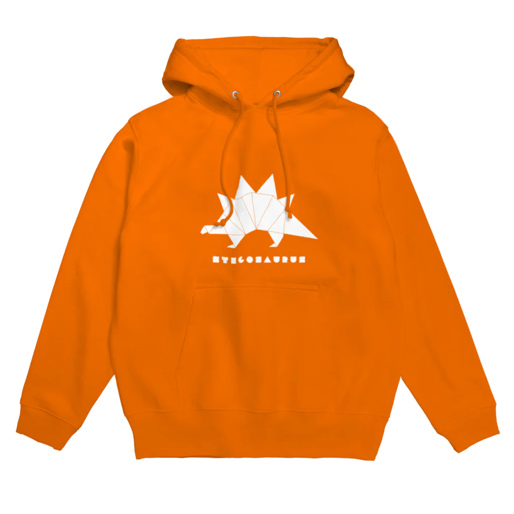 【恐竜】JURASSIC DESIGNINGの恐竜／ステゴサウルス Hoodie