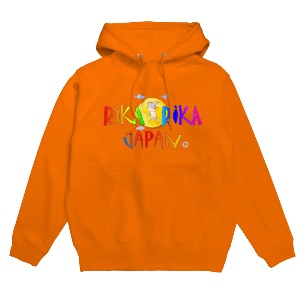 RIKA★JAPANのおーい！りっちゃん ねこちゃんとコウモリ君パーカー Hoodie