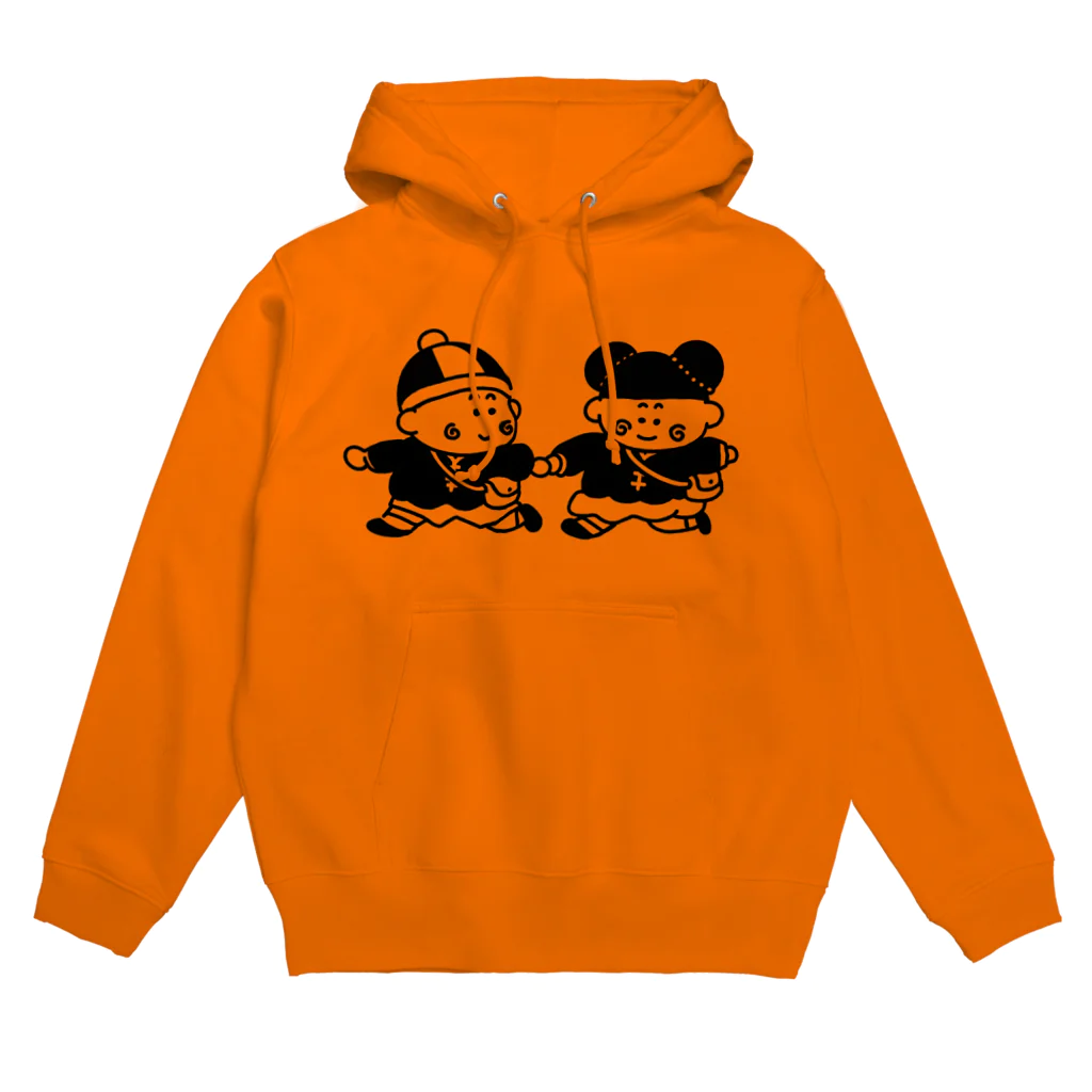 あきた あもうのシューくん&マイちゃん Hoodie