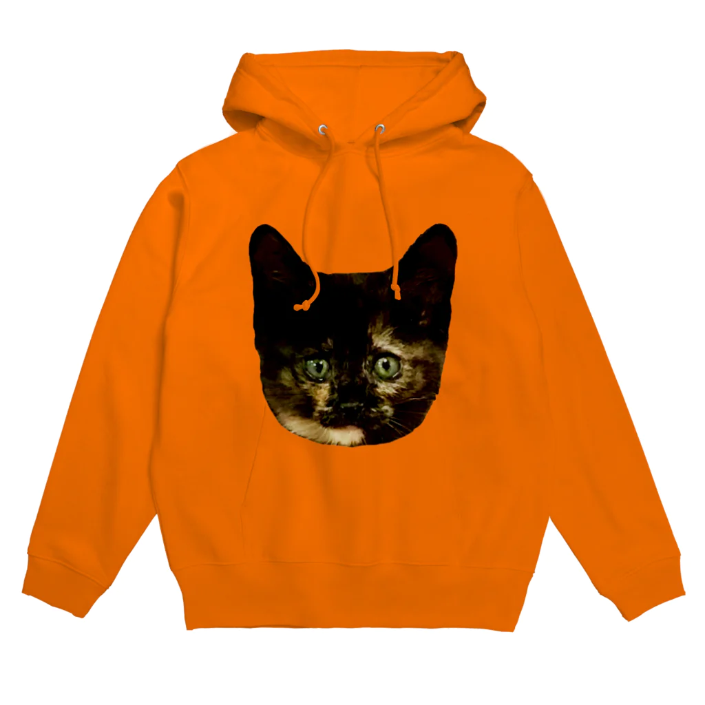 さび猫　サビニャックのお店のさび猫　サビニャック　かおだけ Hoodie