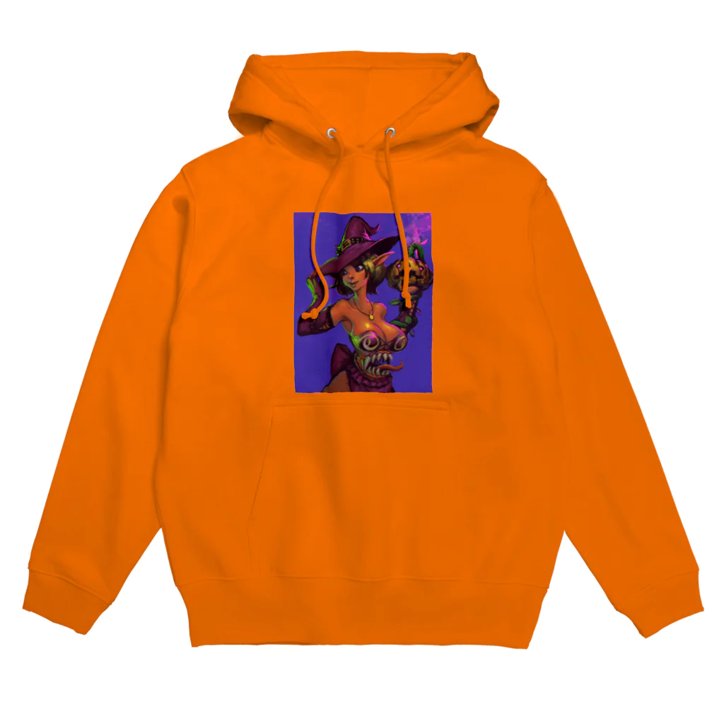 2.5Dのハロウィンウィッチ Hoodie