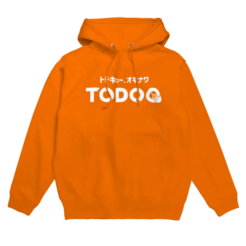 TODOQ（トドキュー）のTODOQロゴ ホワイト Hoodie