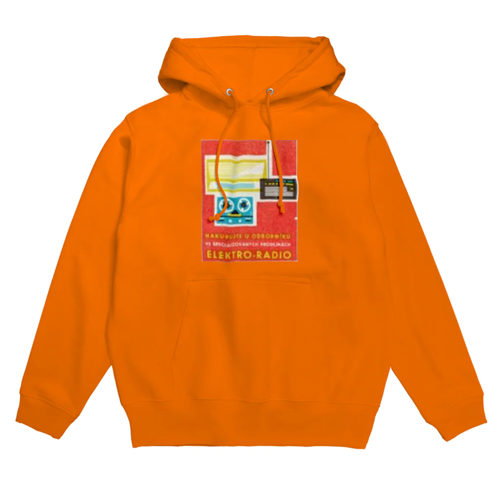 YS VINTAGE WORKSのチェコ　ラジカセ Hoodie