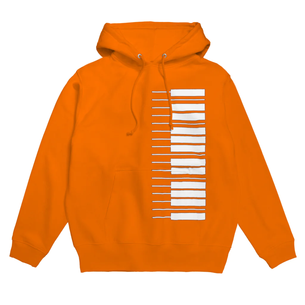 雑貨屋だいちゃんの鍵盤･wh Hoodie