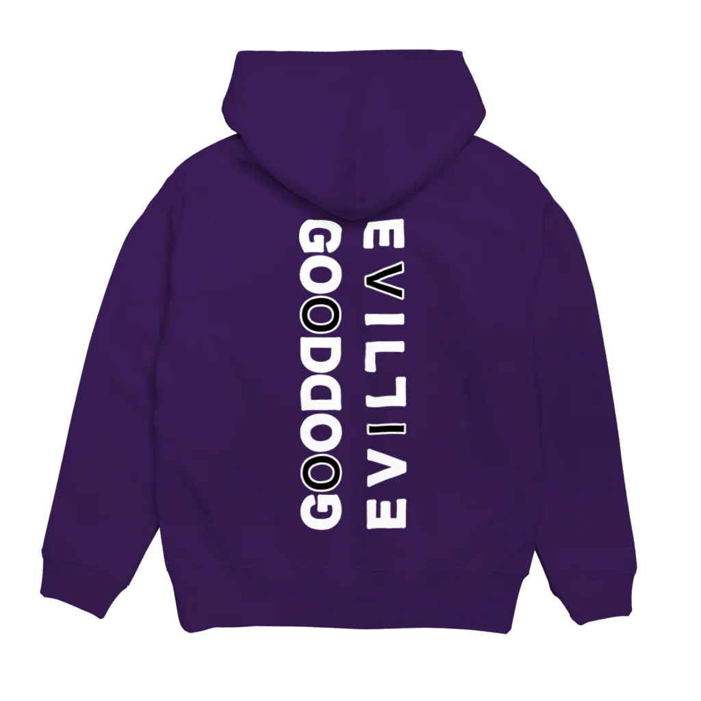 NO TALENTの倫理 Hoodie:back