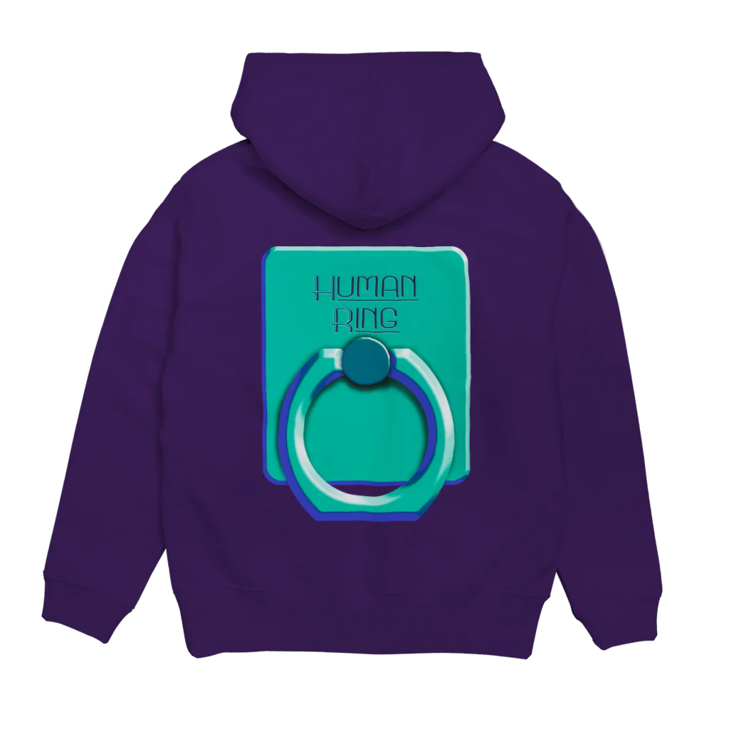 Gaku HiraokaのHumanRing Hoodie:back