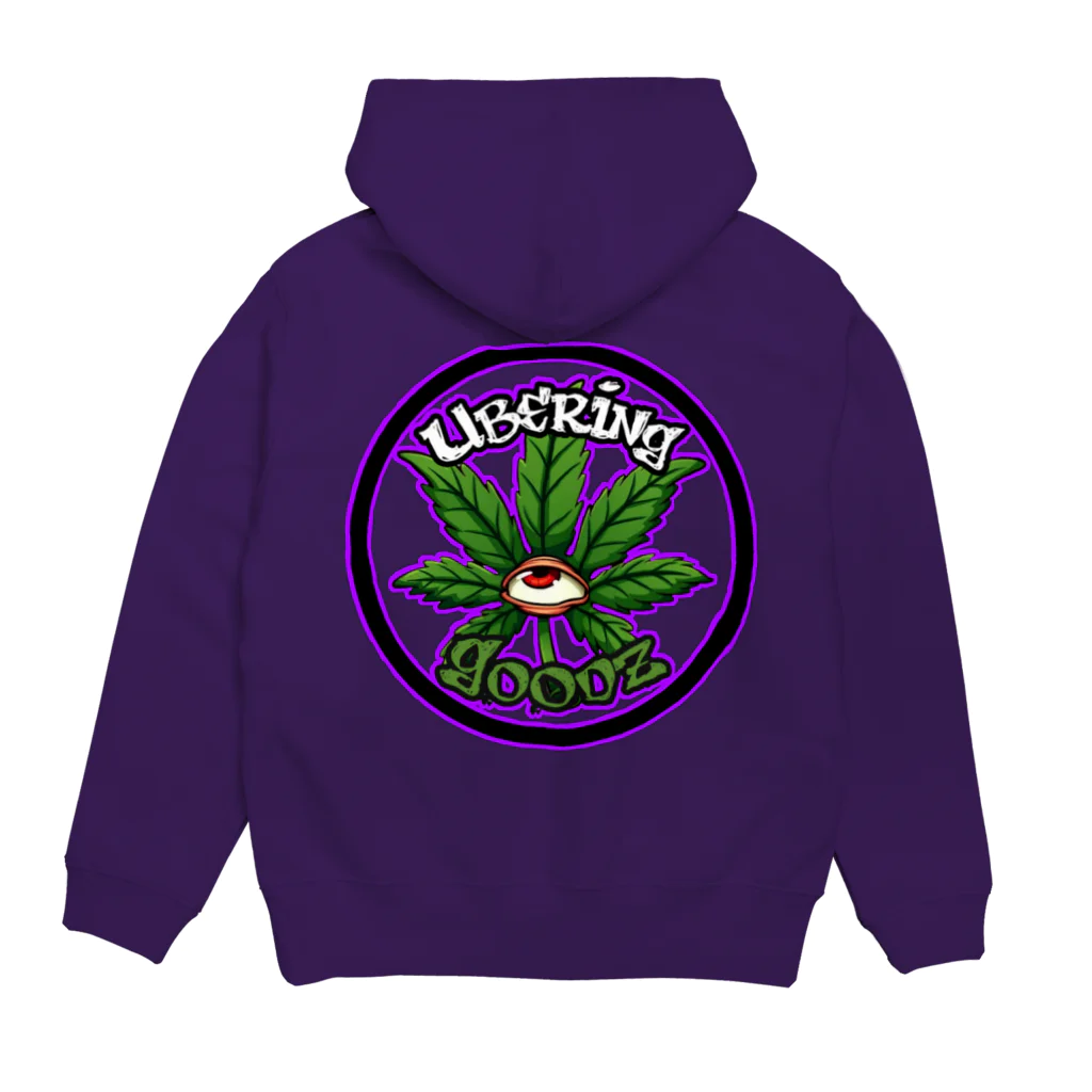 Petikz LYF ClothingのPLC - Ubering Goodz Hoodie:back