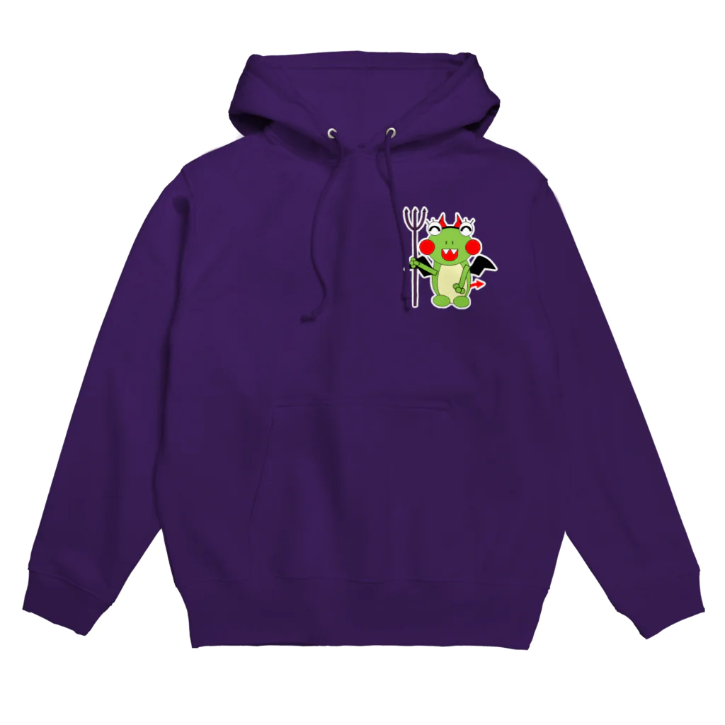 🐸かえるさんと仲間たち🐸のハロウィン　コウモリママ  Hoodie