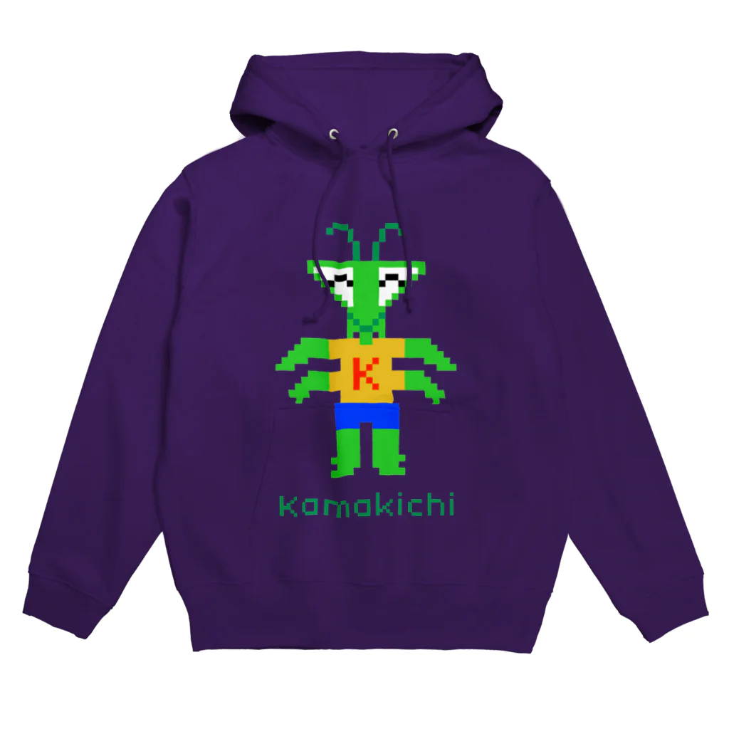 HAJIME-TALUのドット絵カマキチくん Hoodie