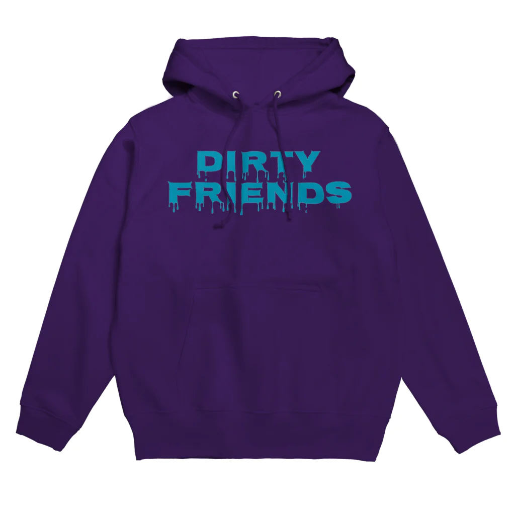 DIRTY FRIENDSのDF メルティLOGO Mint .ver パーカー