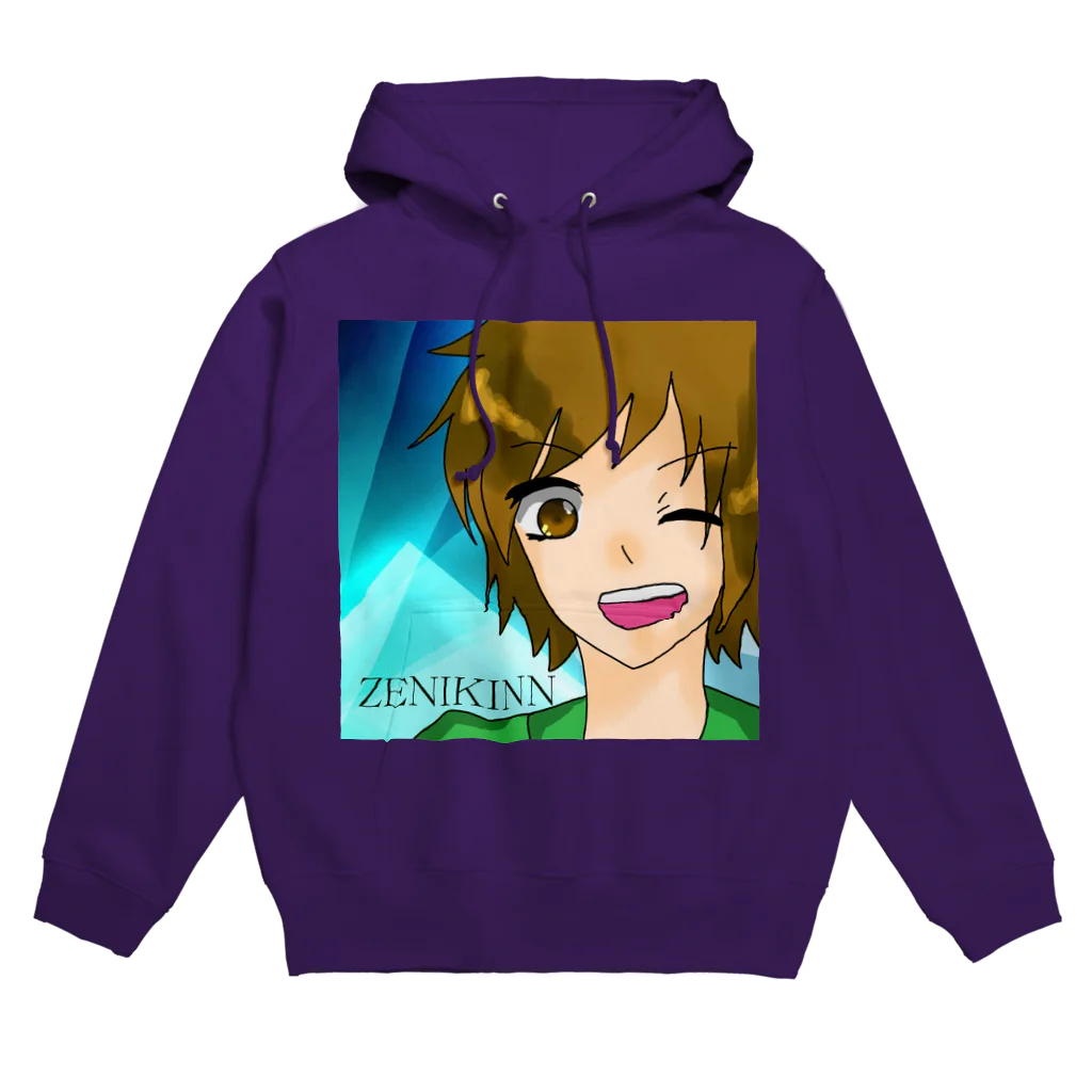 ゼニキンSHOPのZENIKINNアイコン Hoodie