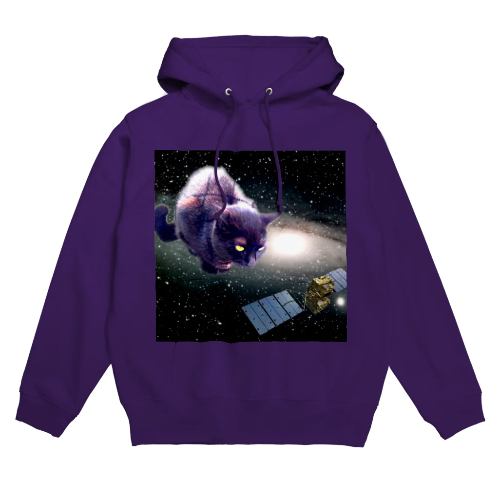 UMAノ屋のスーパー宇宙ネコ Hoodie