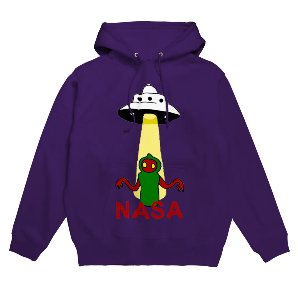 ドラネコ商会のフラットウッズモンスター(３ｍの宇宙人) Hoodie