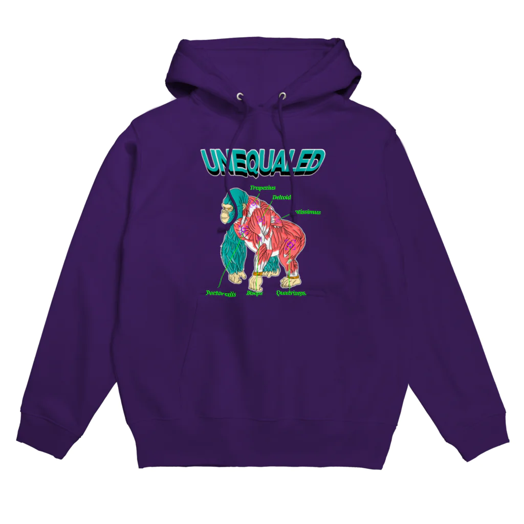 UNEQUALED-VERTEXのゴリラ Hoodie