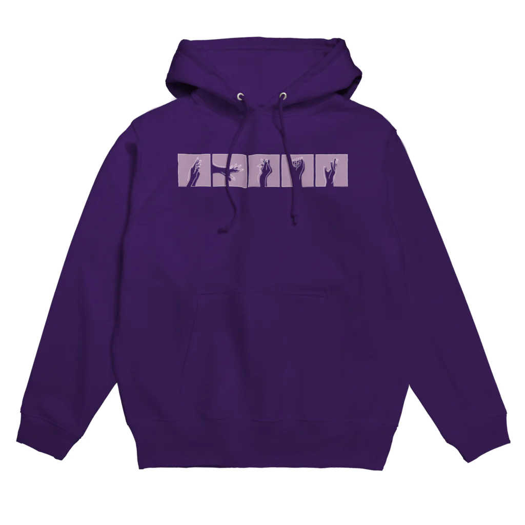 いゆいのショップパーカー（紫・黒） Hoodie