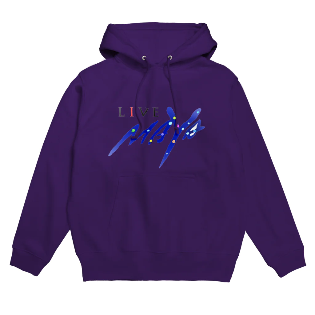 MAYA倶楽部公式グッズ販売のLIVE MAYA Hoodie