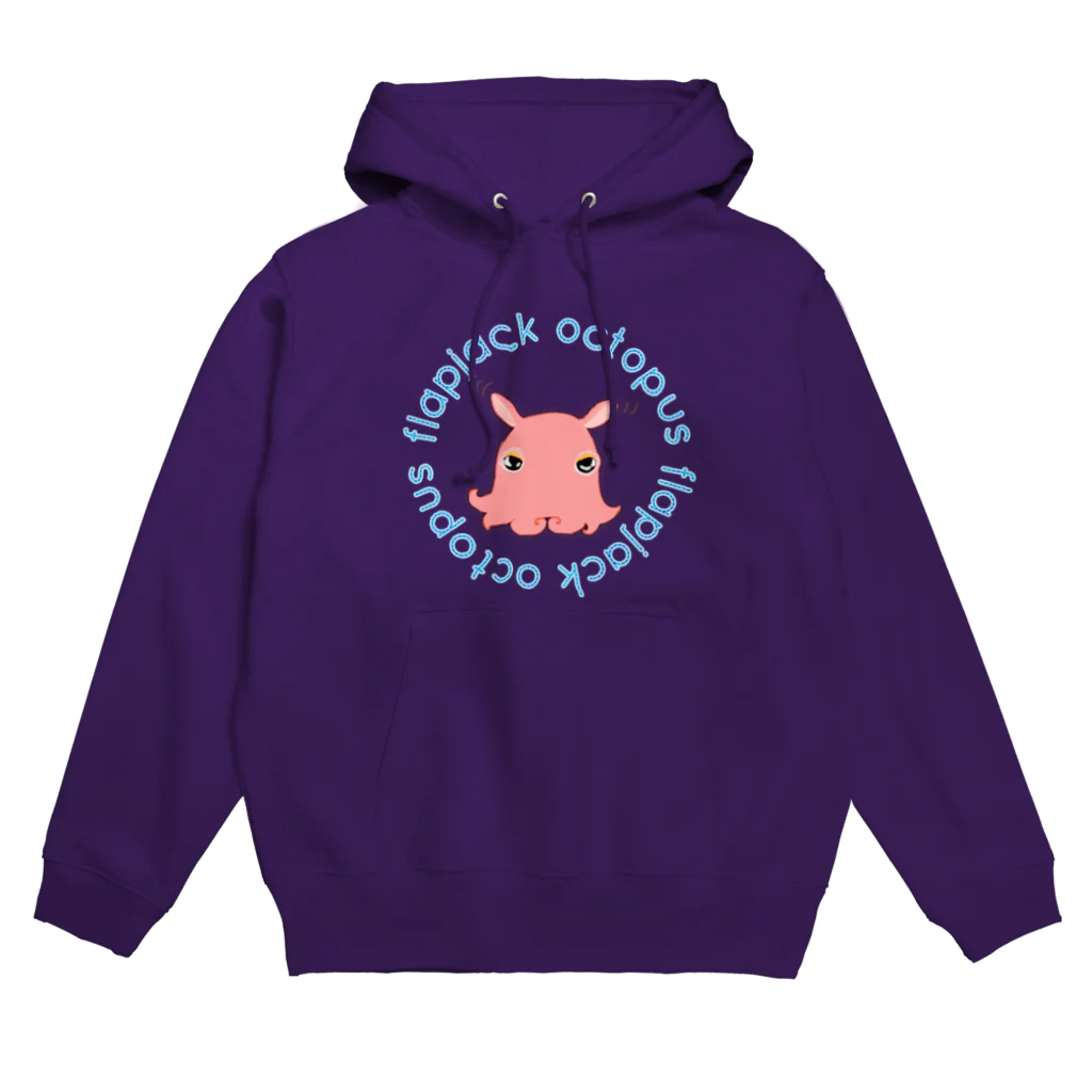 LalaHangeulのFlapjack Octopus(メンダコ) 英語バージョン Hoodie