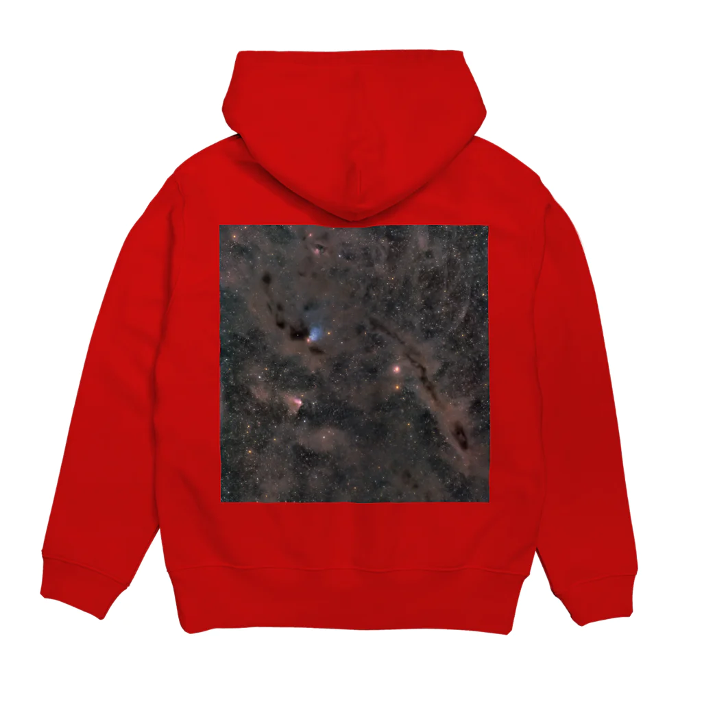 S204_NanaのNGC1539と分子雲 Hoodie:back