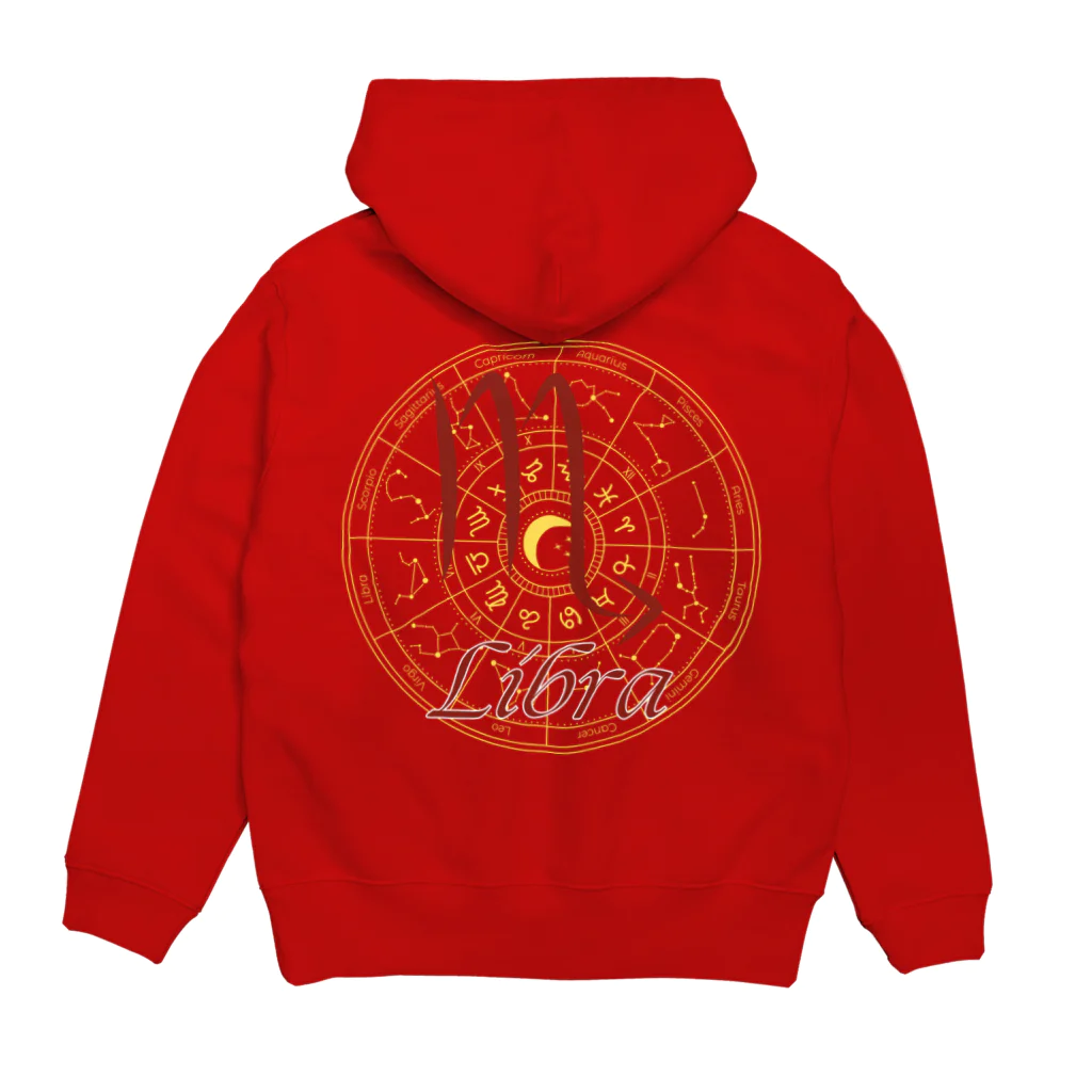 Sunlit Horizonの星めぐり《Scorpio・蠍座》 Hoodie:back