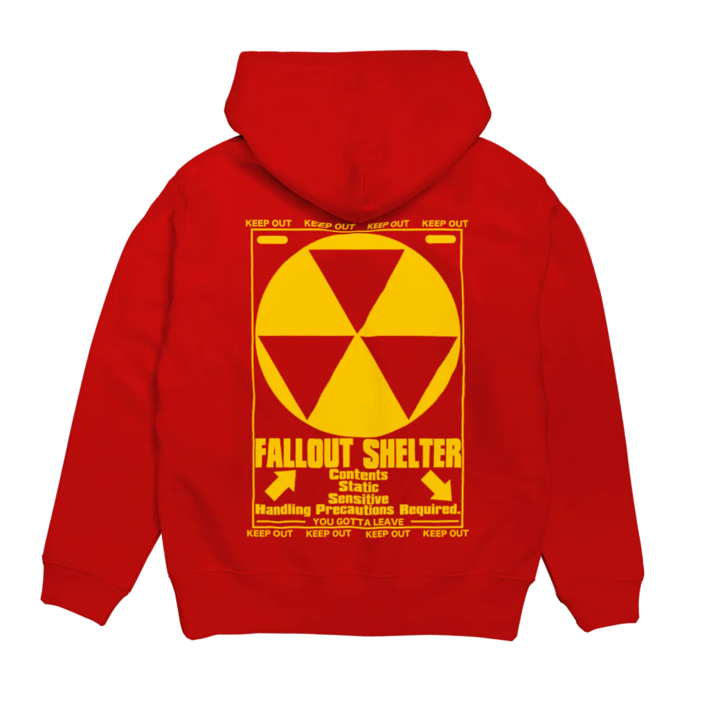 AURA_HYSTERICAのFallout_Shelter パーカーの裏面