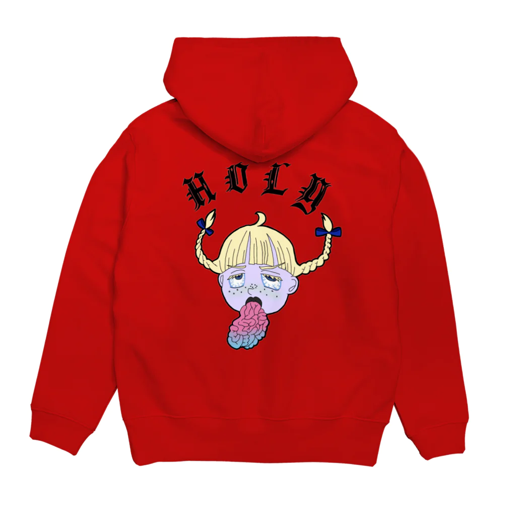 𝕳𝖔𝖑𝖞　.のHOLY GIRL Hoodie:back