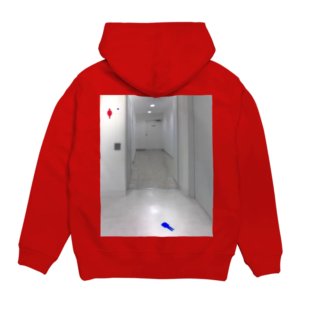 NagamiPoppyのハプニング Hoodie:back