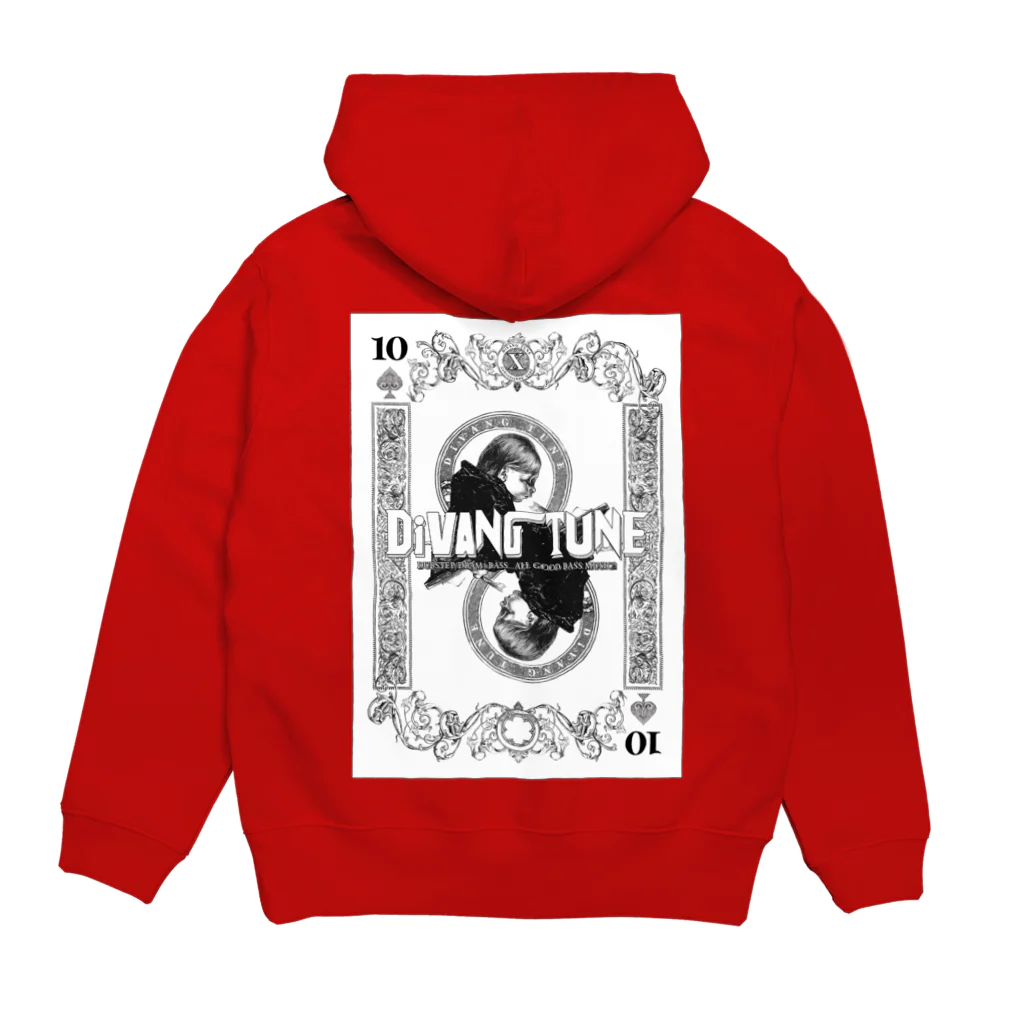 DiVANG  TUNEの10th anv パーカー Hoodie:back