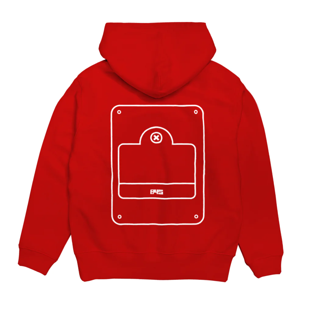 はちよんごの電池式 Hoodie:back