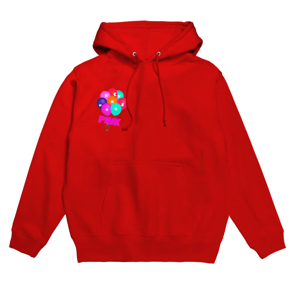 Princess Pinkのばるーん Hoodie