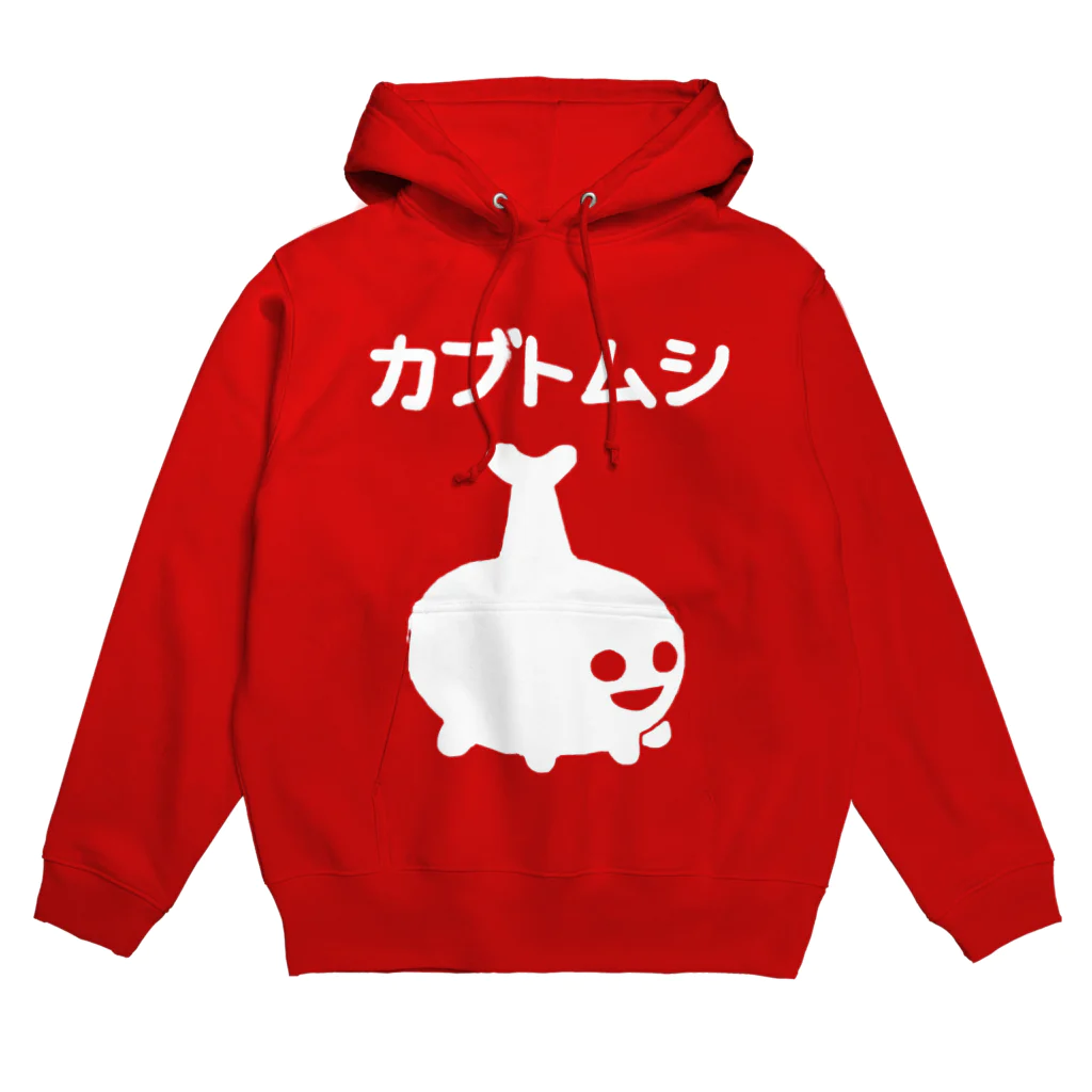 エナメルストア SUZURI店のシロカブトムシ Hoodie