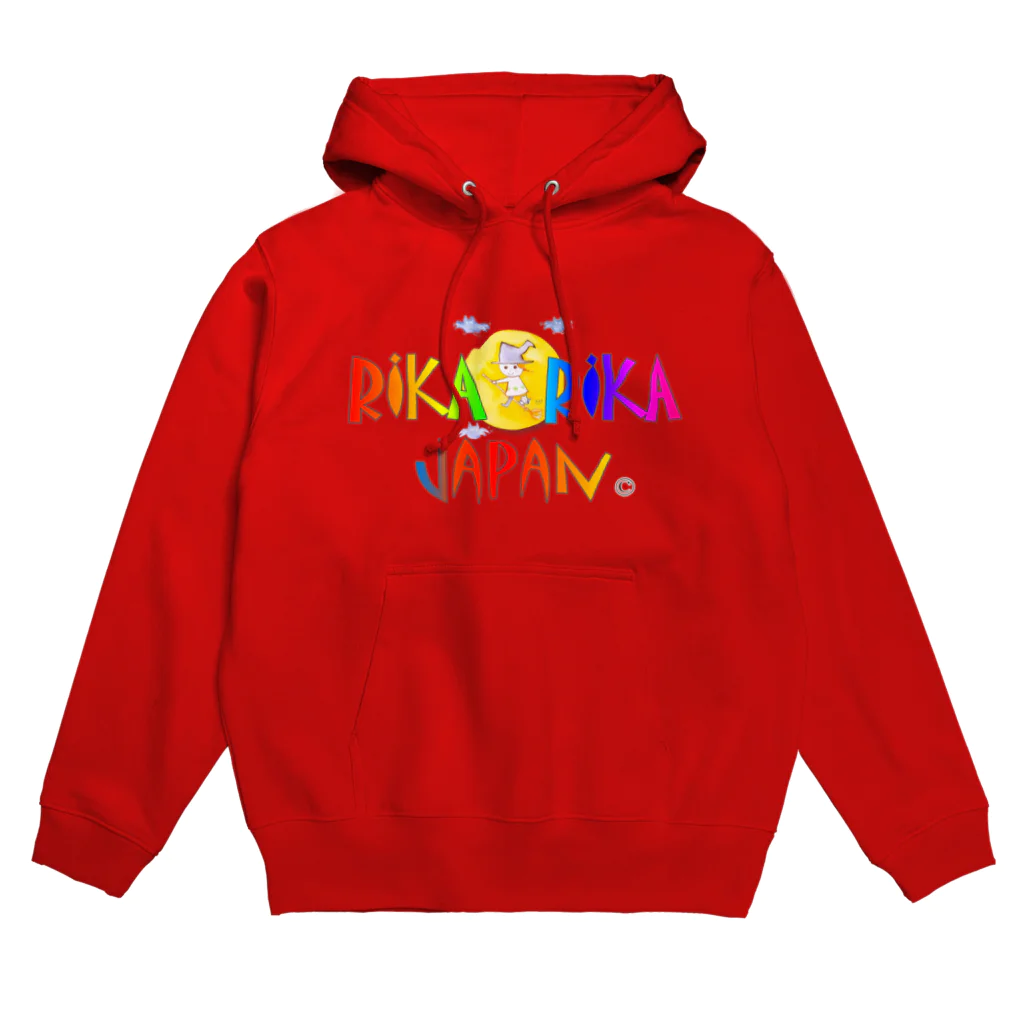 RIKA★JAPANのおーい！りっちゃん ねこちゃんとコウモリ君パーカー Hoodie