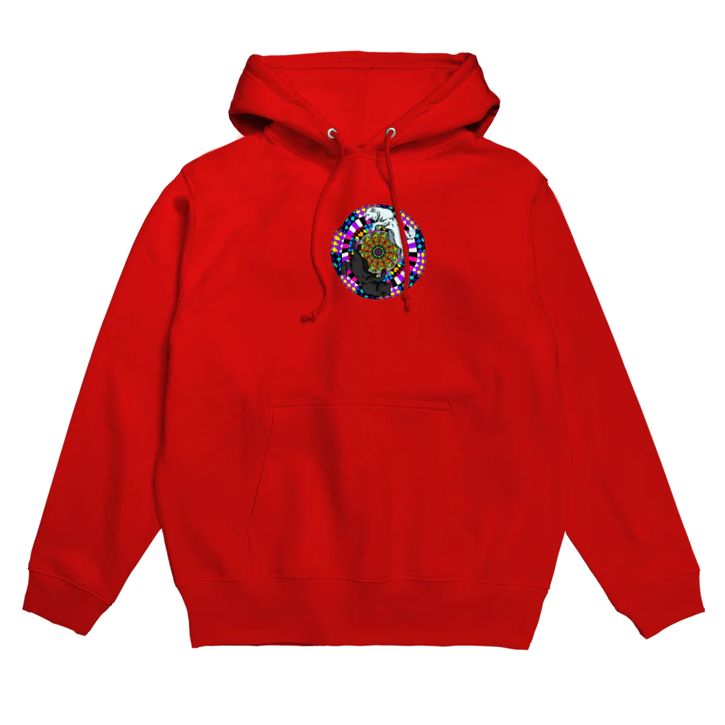 A-KatzelのLos lobos gemelos  Hoodie