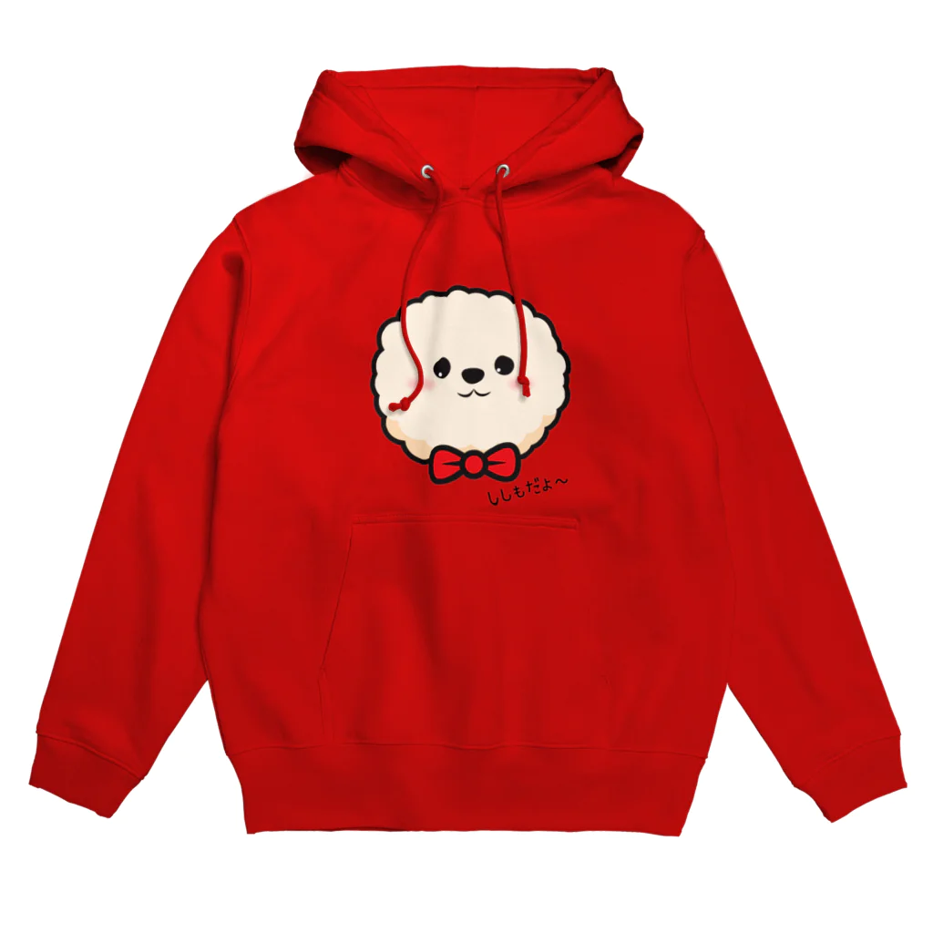 ドッグキャッチ suzuri支店のししものパーカー Hoodie