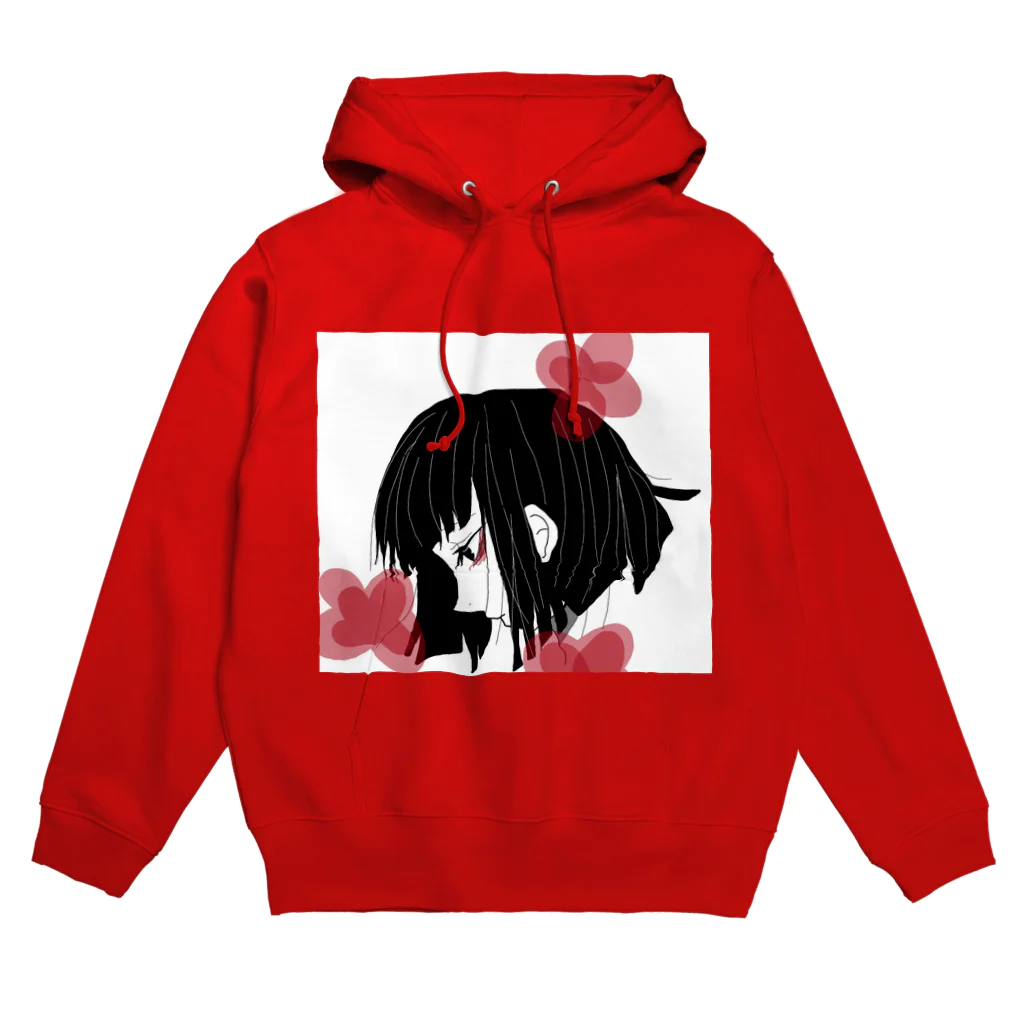 青リンゴのゆめかわいい女の子 Hoodie