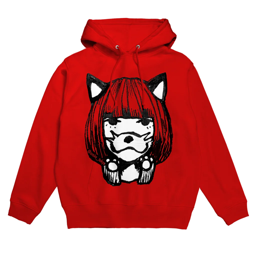 OROKAの#コンプレックス 加工ちゃん Hoodie