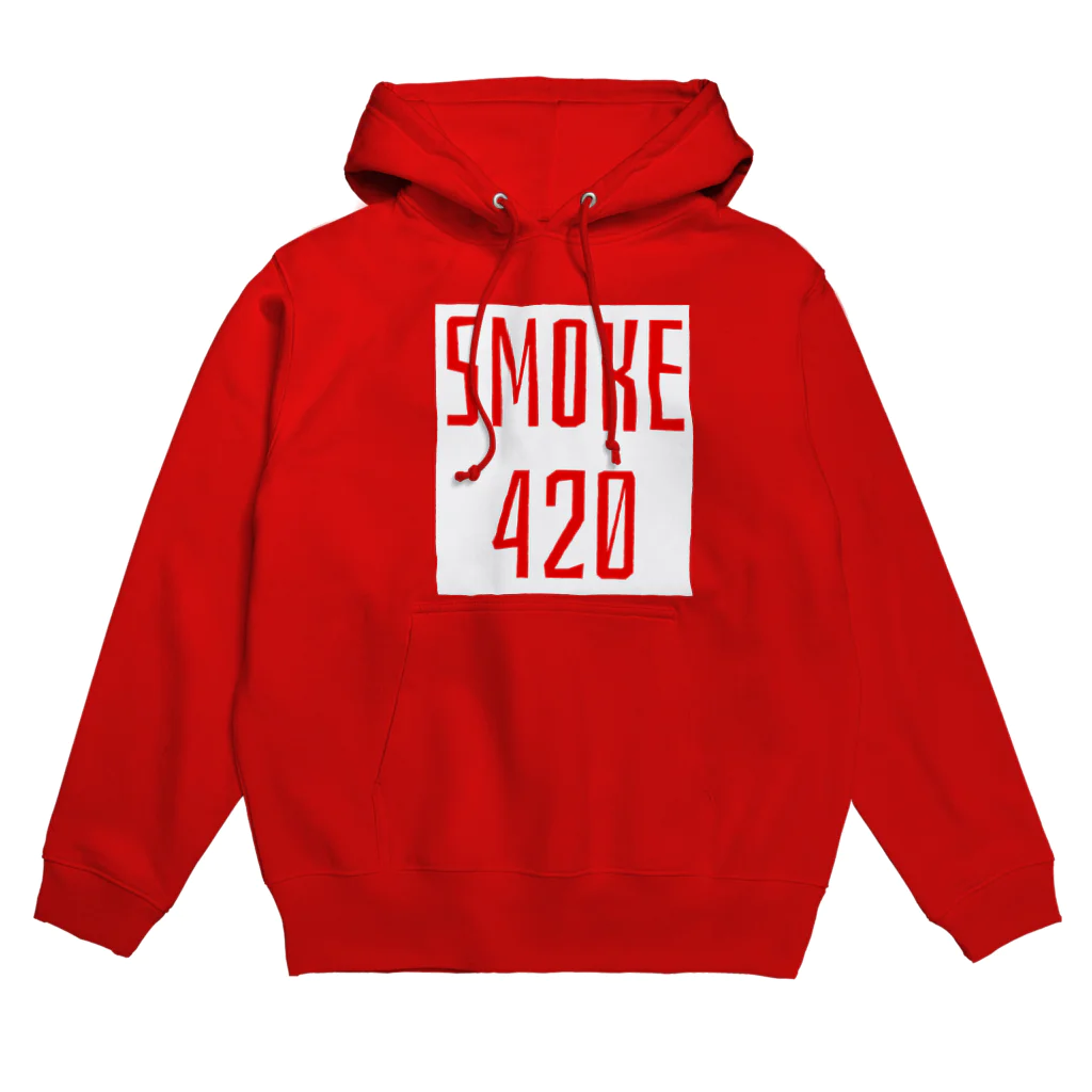 極東きちがい公社のSMOKE420 パーカー