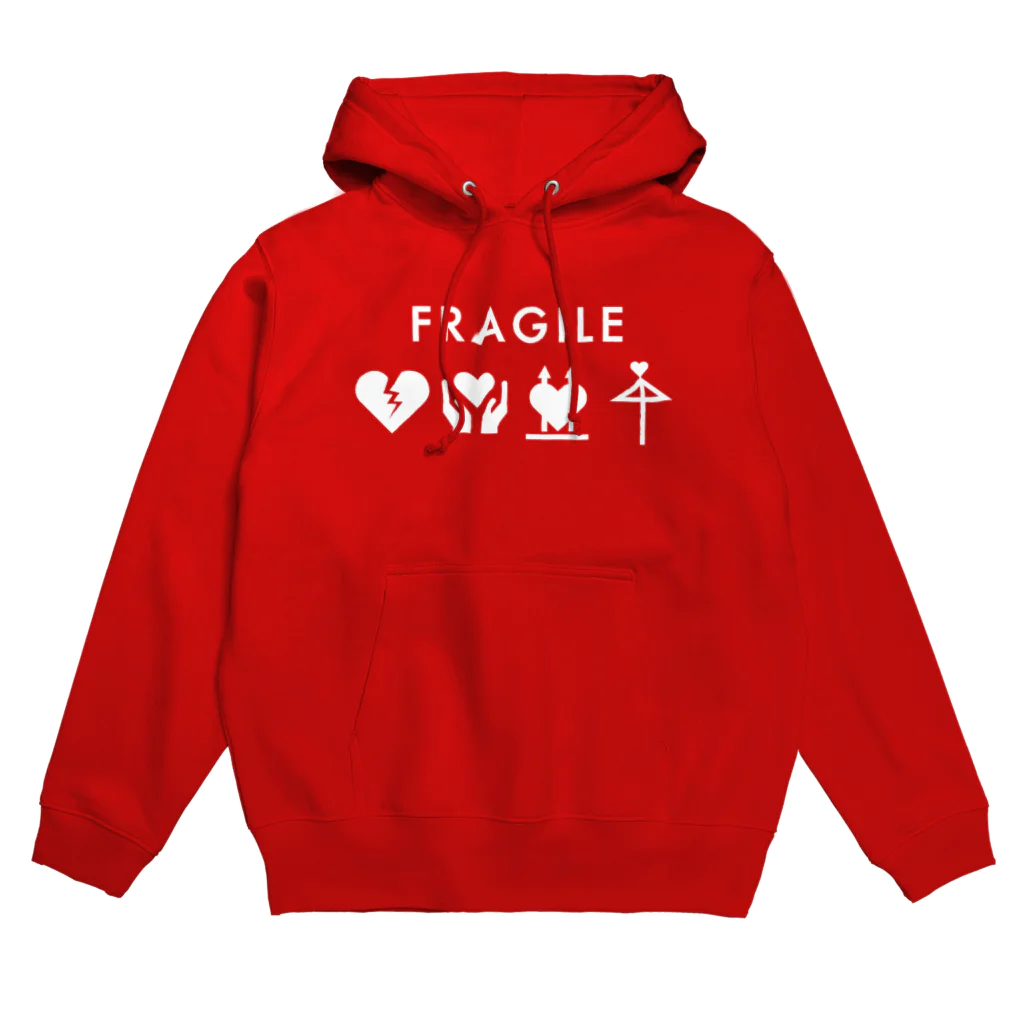 ﾏｲﾆﾁﾊﾚﾉﾋ。のFRAGILE パーカー