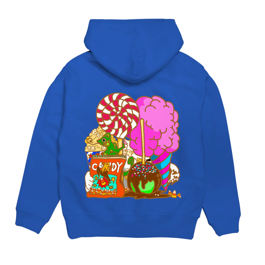 山田大五郎のTreats！ Hoodie:back