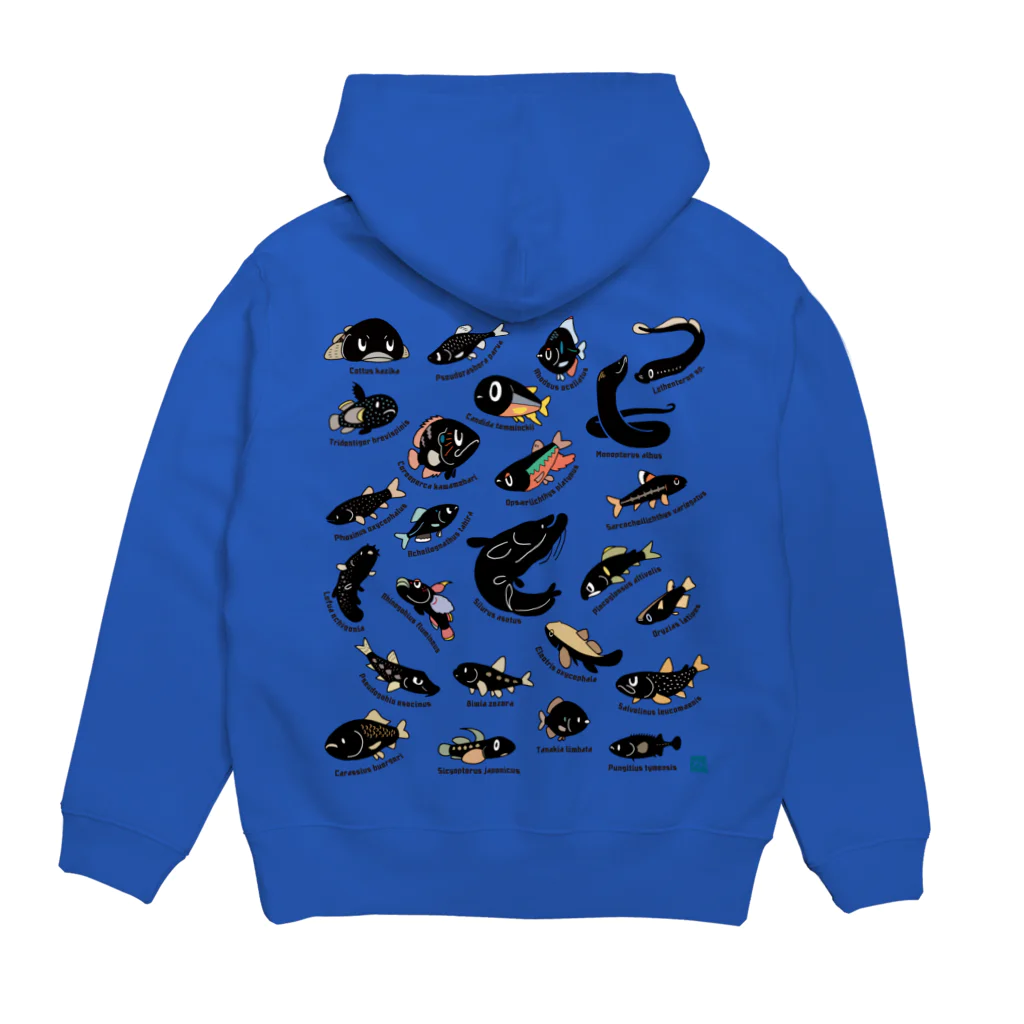 幻想水系branch　byいずもり・ようのSILHOUETTE AQUARIUM 01 Hoodie:back