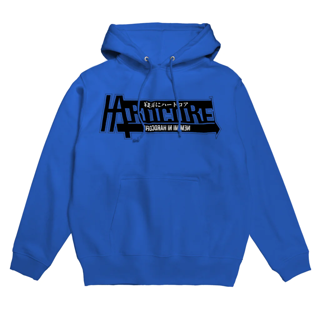 紺の寝耳にHARDCORE Hoodie