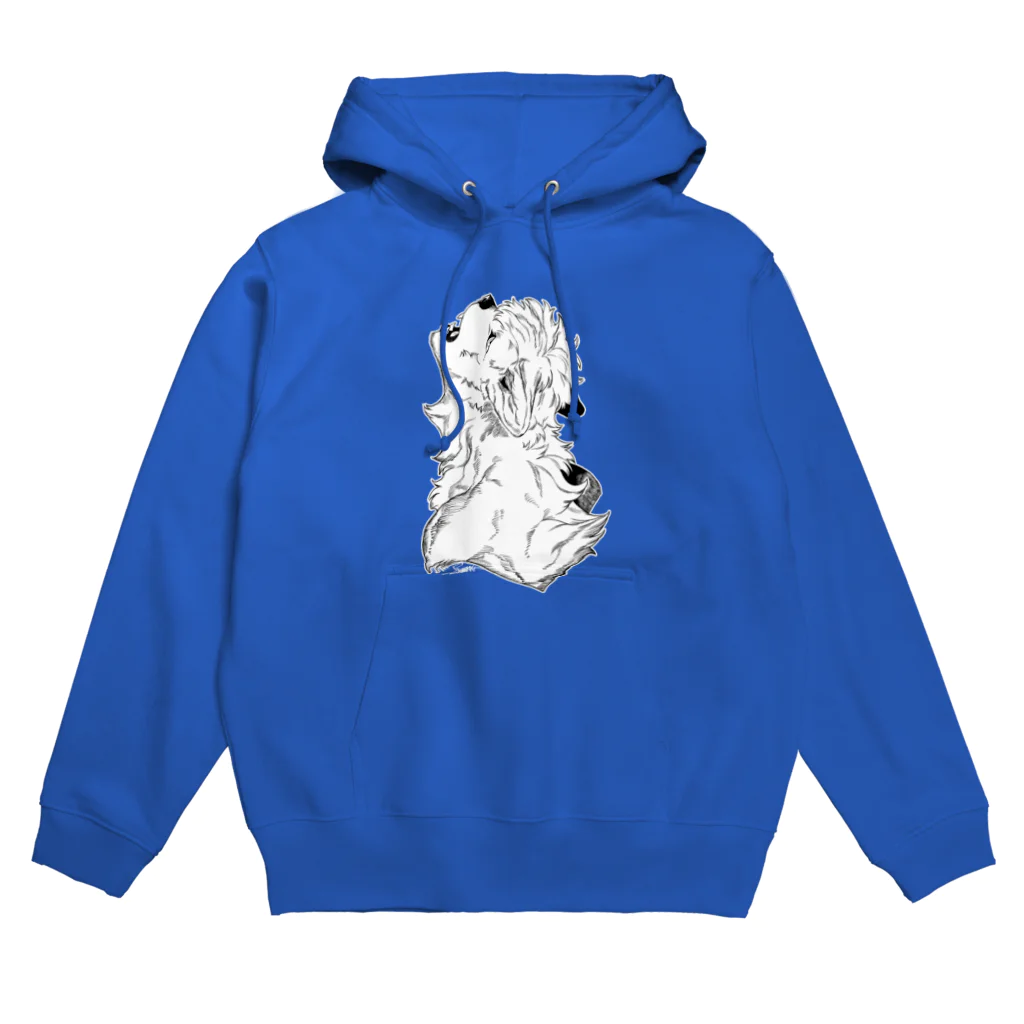 涼森の氷海線に生きる・不透過 Hoodie