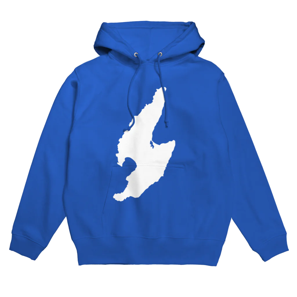 釣活の佐渡ヶ島白バージョン Hoodie