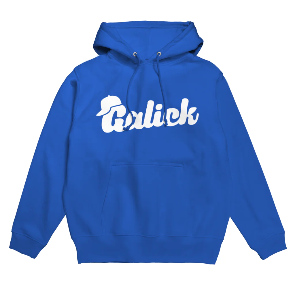 大衆バル GalickのGロゴ　白 Hoodie