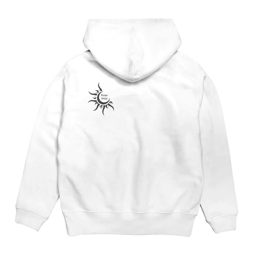 レックスダービージャパンのDragon tatoo Hoodie:back