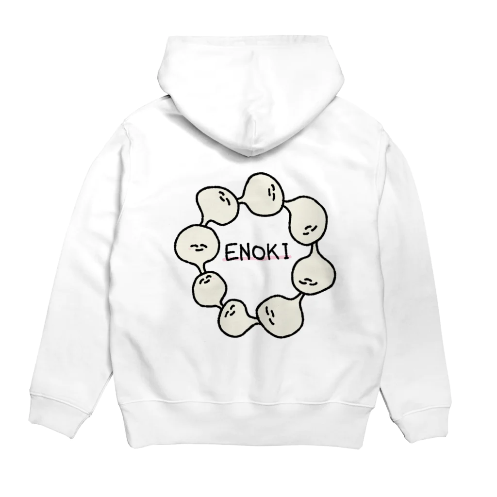 ENOKI_fairyの環状エノキ Hoodie:back