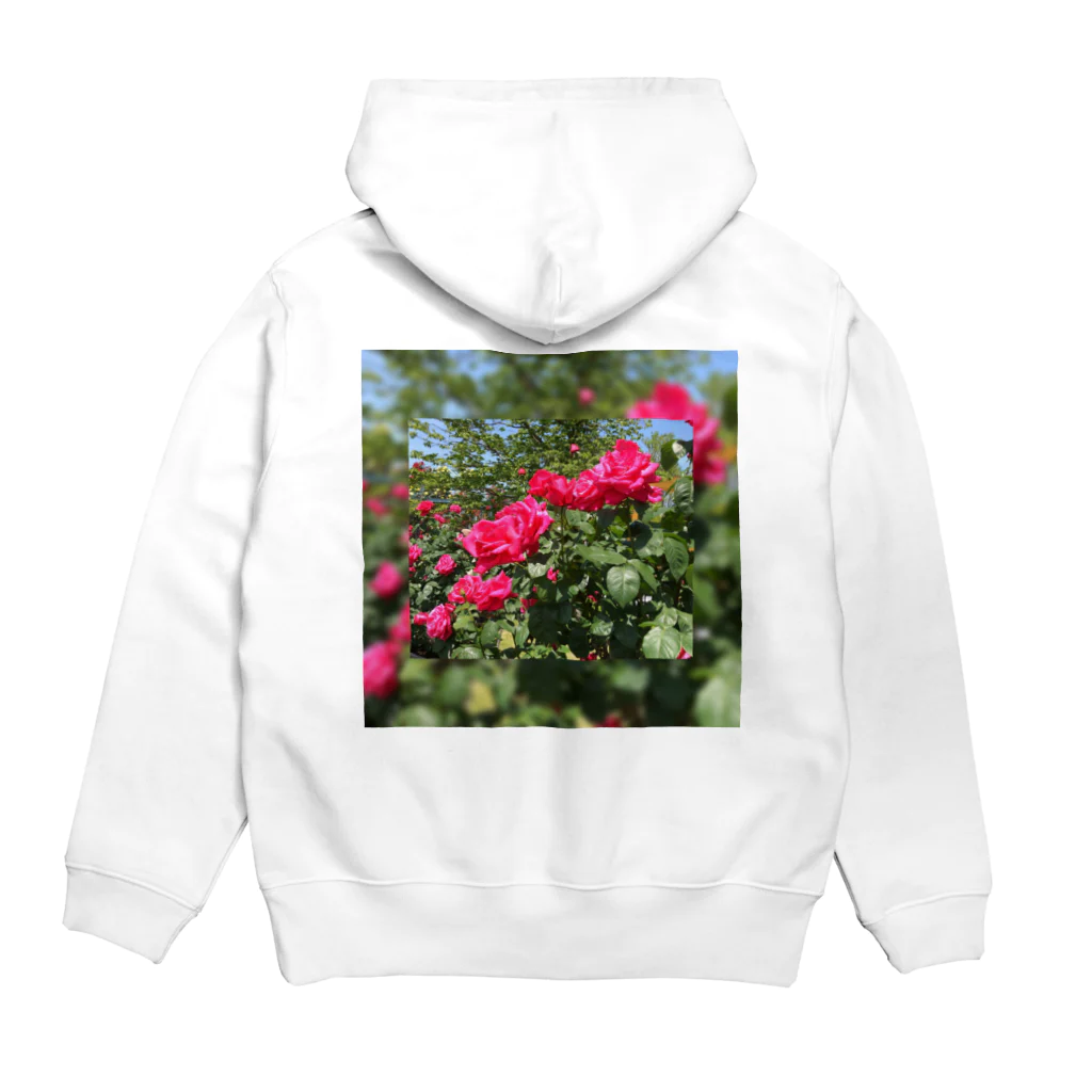 日常のRose Hoodie:back