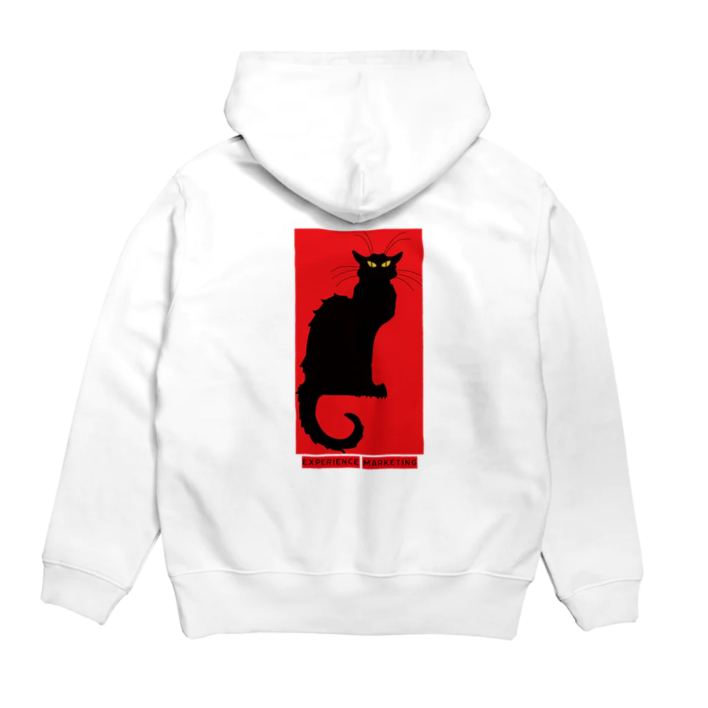 エクスマ ショップのエクスマ　シュレディンガーの猫 001 Hoodie:back