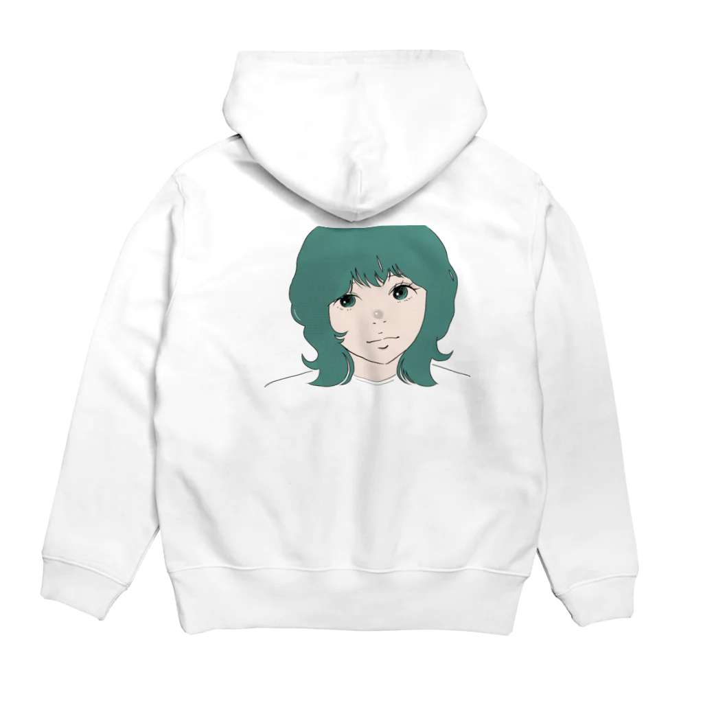 さくさくのFACE Hoodie:back