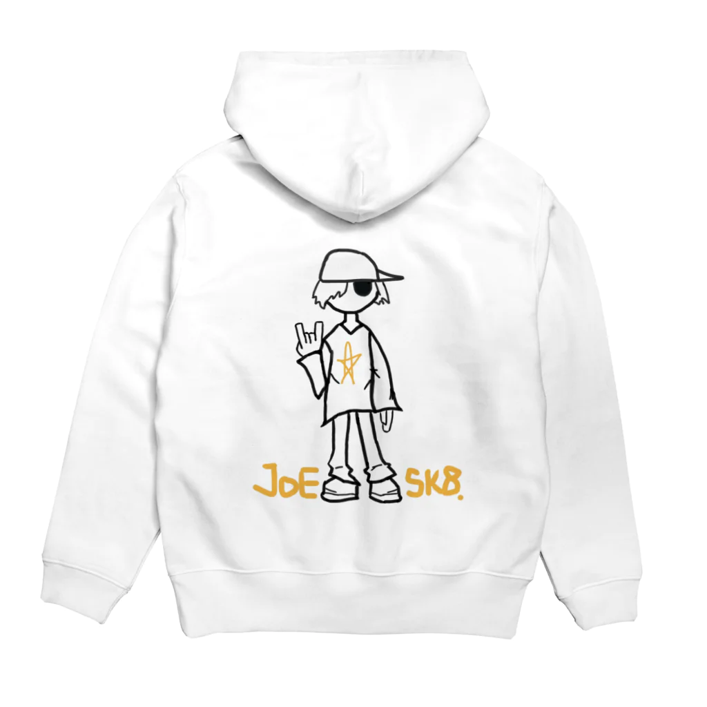 JOE-SK8 shopのSkater boiii Hoodie:back